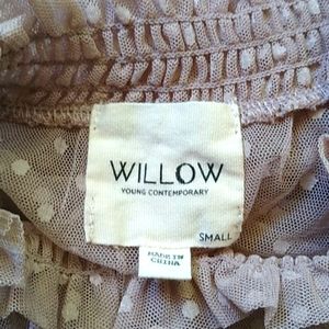 Willow sheer blouse